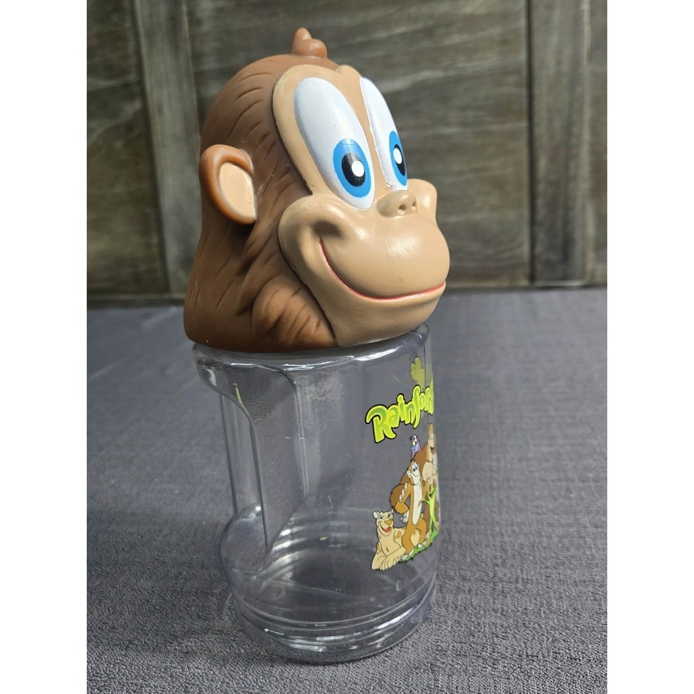 Rainforest Cafe Bongo Monkey Souvenir Cup Orangutan Head‎ Collectible